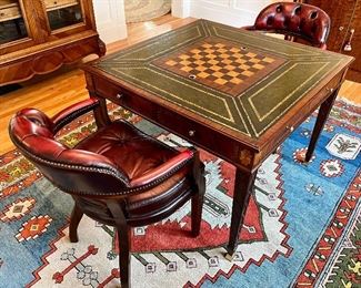 detail - Chairs are a great match for this beautiful game table!