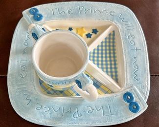 Child's Plate & Cup