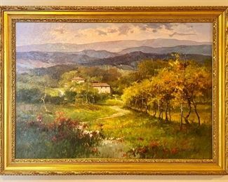 A. Raffandre, Italian, Signed Lower Right, Oil on Canvas