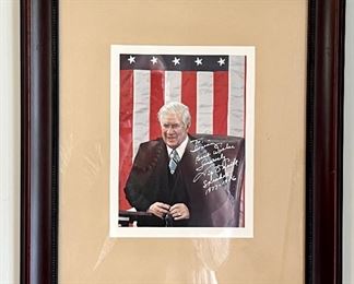 Autographed Tip O'Neill Photograph with COA