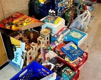 Assorted games, toys, puzzles & more!  Many new with tags!