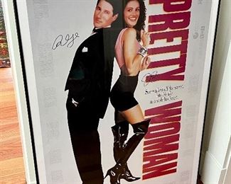 Autographed "Pretty Woman" Movie Poster with COA