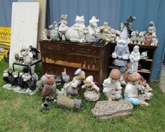 Lawn Ornaments by the box Full!