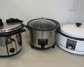 more crockpots and cookers