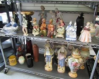 lots of porcelain collectibles