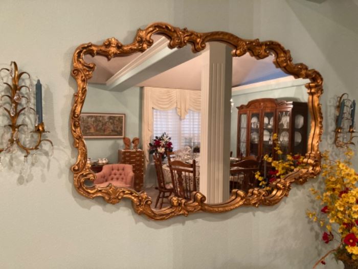1960’s large mirror