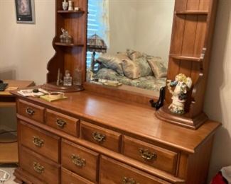 Sprague and Carleton solid maple dresser.