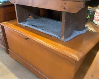 Bench and Blanket Chest