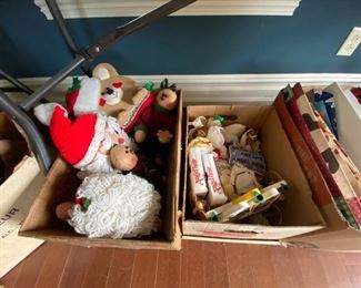 Christmas Decorations - Sold as box lots