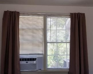 Window treatments; updated window air conditioners