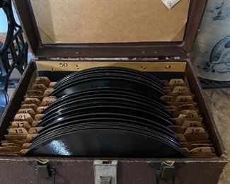 Vintage record case 