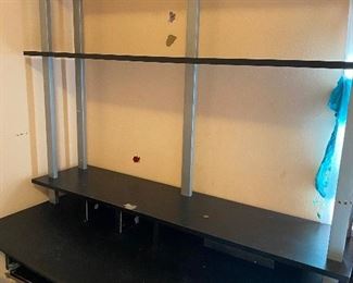 Sauder desk station(priced to see, needs a little love )