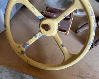 old metal wheel 