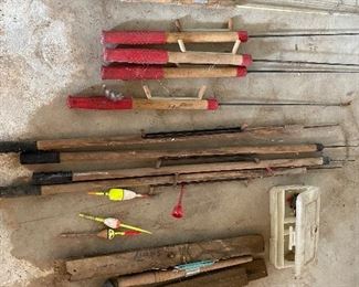 ICE FISHING POLES 