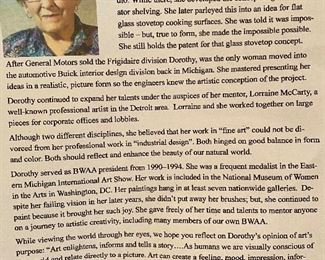 article on Dorothy Wagner and the contributions she made to our area 
