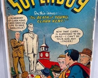 Superboy Comic #19 DC Comics 1952 Golden Age Superman Golden Age Death of Clark Kent 10 Cents