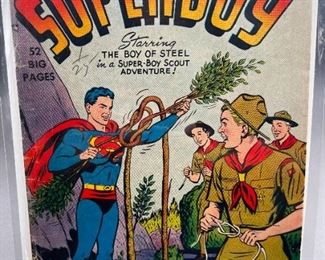 Superboy Comic #13 DC Comics 1951 Golden Age Superman Golden Age KEY BOY SCOUTS COVER 10 Cents