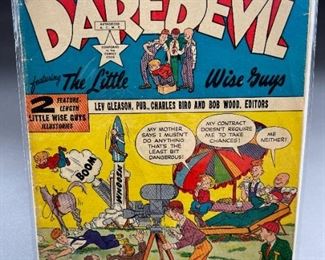 Daredevil Comic #85 The Little Wise Guys 1952 Golden Age Lev Gleason Bob Wood 10 Cents Charles Biro