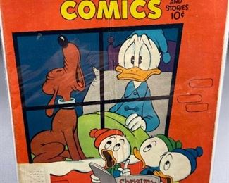 Walt Disneys Comics and Stories #148 Dell 1953 Golden Age Donald Duck Carl Barks Mickey Mouse 