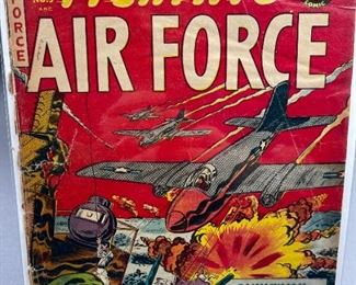 United States Fighting Air Force Comic #3 Superior Comic 1953 Golden Age War Comic 10 Cents Korean
