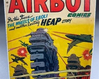 Airboy Comics Vol 9 #11 Hillman Publication 1952 Golden Age War Comic 10 Cents