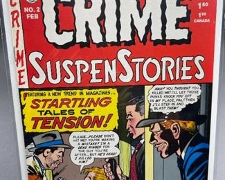 Crime Suspenstories Comic #2 Gemstone Russ Cochran 1993 Original EC High Grade
