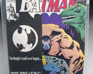 Key Bane Breaks Batmans Back