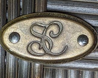 "Summer Classics" logo on the N-dura woven resin wicker furniture.