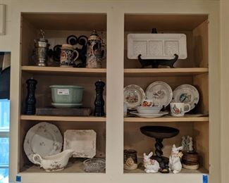 Beer steins lead to baby plates and dishes - you've been forewarned. 