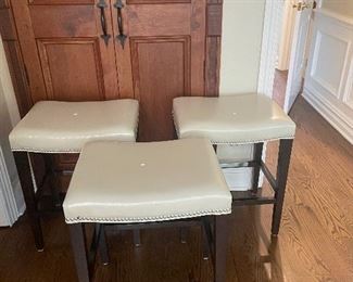 Leather Stools $75 each