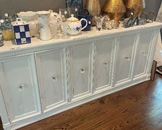 White Console $150