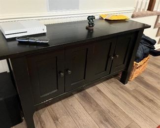 Black Console $75