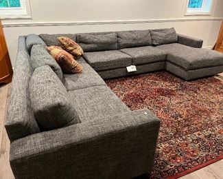 West Elm Sectional Sofa $1200