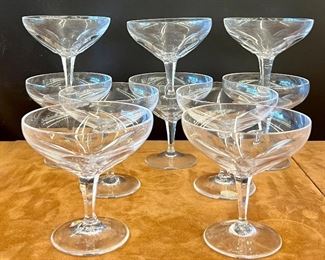 Item 72:  (10) Vintage Josephine Hutte, Germany, sold at Shreve, Crump and Low - 4":  $175/Set