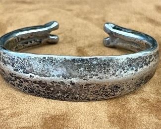 Item 32:  Antique Egyptian Silver Bracelet:  $125