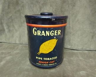 granger pipe tobacco tin