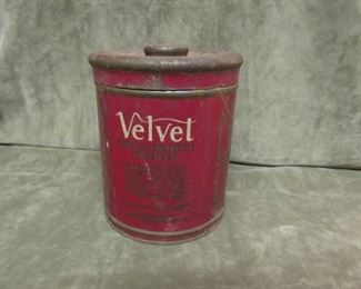 velvet tobacco tin