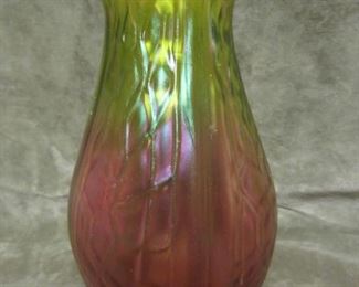 kralik art glass vase
