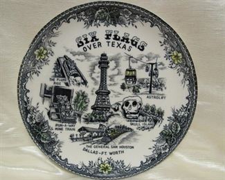 six flags plate