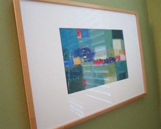 Carolyn Cole "Rue Jacque" painting.