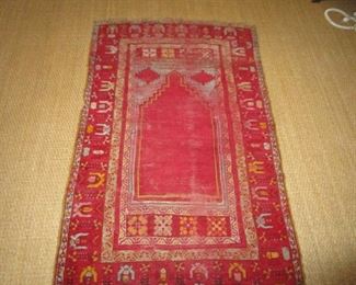 Antique prayer rug