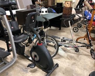 Kids bikes, exercise bike.   For Sale Orlando Auction