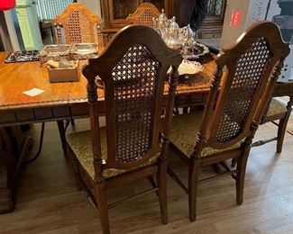 6 chairs with the set
