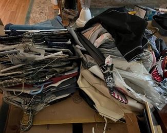 Lots of nice clothes