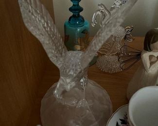 Beautiful crystal eagle