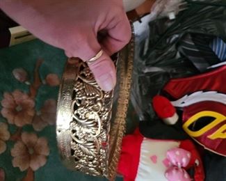 Beautiful Gold Vanity Tray