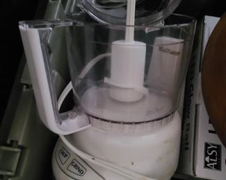 Food Processor and Parts - Mini Cuisinart 