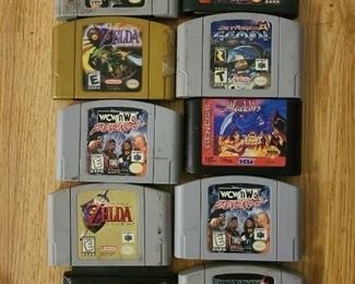 Genesis Games, Zelda, Game Genie, Aladdin, 007, 