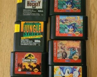 Hockey, Jungle, Jurassic Park, Sonic 3