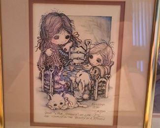 Bergsma - Signed , 1983 Jody Bergsma 8x10 Print 340 of 7500